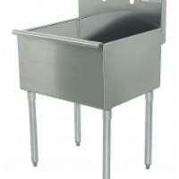 Advance Tabco Scullery Sink,Rect,24inx21inx14in  4-1-24-GR