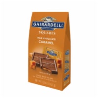 Ghirardelli® Milk Chocolate with Caramel Filling Squares Holiday Candy