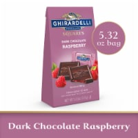 Ghirardelli® Dark Chocolate Raspberry Squares Perspective: Main