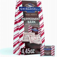 Ghirardelli® Chocolate Squares Dark Chocolate Pepperment Bark Perspective: Main