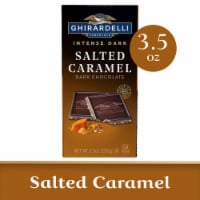 Ghirardelli® Intense Dark Salted Caramel Cascade Chocolate Bar