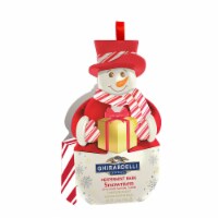 Ghirardelli Peppermint Bark Snowmen Chocolate Pieces Perspective: Main