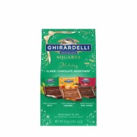 Ghirardelli® Classic Chocolate Assortment Squares Holiday Candy Bag Perspective: Main