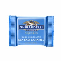 Ghirardelli® Dark Chocolate Sea Salt Caramel Squares Perspective: Main