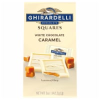 Ghirardelli® White Chocolate Squares with Caramel Filling