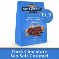 Ghirardelli Dark Chocolate Sea Salt Caramel Squares