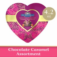 Ghirardelli® Caramel Duet Hearts Premium Assorted Chocolate Valentine Candy