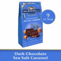 Ghirardelli®  Dark Chocolate Sea Salt Caramel Squares Holiday Candy Bag
