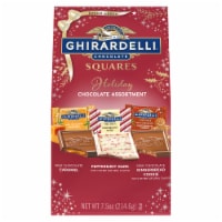 Ghiradelli®  Assorted Chocolate Squares Holiday Candy Bag