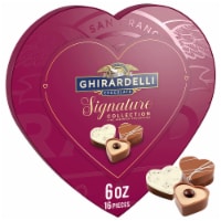 Ghirardelli® Signature Collection Chocolates Valentine Candy Heart Perspective: Main