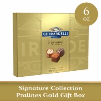 Ghirardelli® Signature Collection Pralines Gold Gift Box Assorted Chocolates