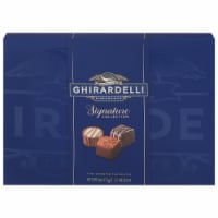 Ghirardelli® Signature Collection Pralines Chocolate Candy Gift Box - Blue Perspective: Main
