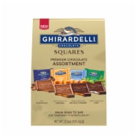 Ghirardelli® Premium Chocolate Assorted Squares Candy Bag Perspective: Main