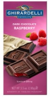 Ghirardelli® Dark Chocolate Raspberry Bar Perspective: Main