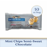Ghirardelli® Premium Baking 60% Cacao Bittersweet Mini Chocolate Chips Perspective: Main
