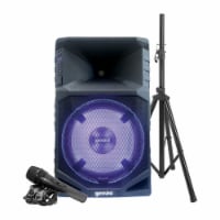 Gemini GSWT1500PK Portable Water Resistant Wireless Bluetooth Party Speaker