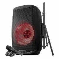 Gemini AS2115BTLTPK 15 inch 2000 Watt Multi-LED Loudspeaker with Stand