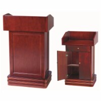 Aarco Products Pod-2 Aarco Products Pod-2 Podium. Crafted With All Hardwood Design And Classi