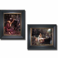 Artistic Home Gallery 1114664BG La Belle Dame Sans Merci & The Lady of Shalot by John Waterho