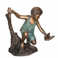 B.Collection BQ-G292B Boy Playing Toy Boat