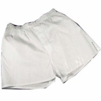 DDI 912279 Cotton Plus Boxer Shorts - White  Large Case of 36