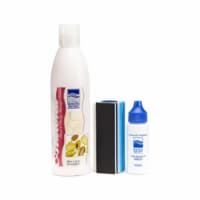 Dead Sea Spa Care DEADSEA-16 Almond Nail Kit - Almond Lotion- Nail Buffer- Cuticle Oil