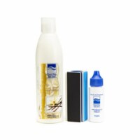 Dead Sea Spa Care DEADSEA-19 Vanilla Nail Kit - Vanilla Lotion- Nail Buffer- Cuticle Oil