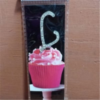 De Yi Enterprise 33016-L Cupcake Monogram Toppers - L