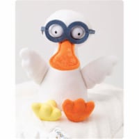 GooseWaddle 10 in. Tall Plush Goose- White
