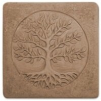 Garden Molds X-TREE8053 Tree of Life Stepping Stone Mold - Pack of 2
