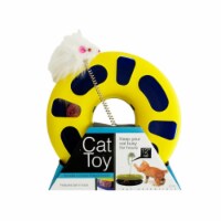 Bulk Buys OD386-4 Ball Track Cat Toy With Mouse Swatter -Pack of 4