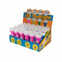 Bulk Buys EC009-24 Led Flashlight Counter Top Display -Pack of 24