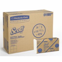 Kimberly-Clark KCC 01960 Scott M-Fold Twl white 25/175Shts