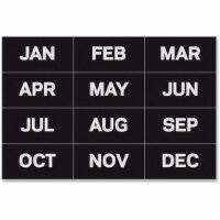 Bi-silque Magnetic Monthly Calendar Characters