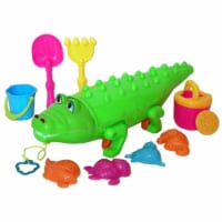 Sunshine Trading KZ-75 Alligator Sand Toy - 10 Piece Set