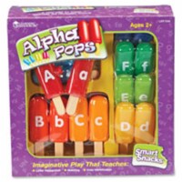 Learning Resources LRNLER7345 Smart Snacks Alpha Pops Skill Learning- 13 Per Set