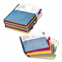 Cardinal Brands- Inc CRD84012CB Dividers- Expanding Pocket- 5-Tab- 11in.x8-.50in.- Multicolor