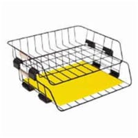 Fellowes Mfg. Co.  Letter Tray- Side Loading- 13-.38in.x10-.13in.x2-.63in.- Black