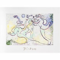 Pablo Picasso 2035 Trois Femmes Jouant au Ballon Sur La Plage  Lithograph on Paper 29 In. x 2