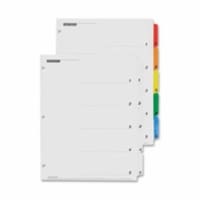 Cardinal Brands- Inc CRD60818 One Step Index System- Numbered 1-8- 8 Tabs- Multicolor