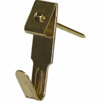 Hillman Fasteners 122192 4 Pack- Brass Plated Pro-Hanger For Pictures - Pack Of 10