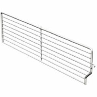 Lozier Store Fixtures BFD319 BCP 3 High x 19 Deep in. Wire Bin Divider - Pack Of 40