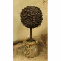 Wing Tai FA3176 16 In. Twig Ball Table Topper
