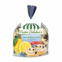 Sister Schubert's Frozen Lemon Blueberry Rolls