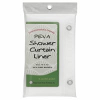 Royal Crest Peva White Shower Curtain Liner