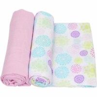Miracle Baby MiracleWare Colorful Bursts Muslin Swaddle Blankets