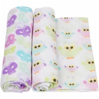 MiracleWare 3646 Owls Muslin Swaddle- 2 Pack