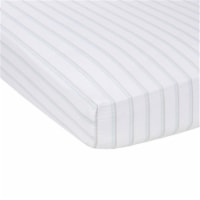Miracle Baby MiracleWare Stripes Muslin Crib Sheet - Blue/Gray