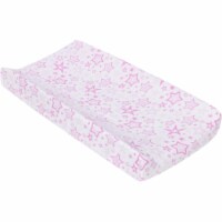 Miracle Baby MiracleWare Stars Muslin Changing Pad Cover - Pink