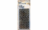 Tim Holtz Layered Stencil 4.125 X8.5 -Bricked